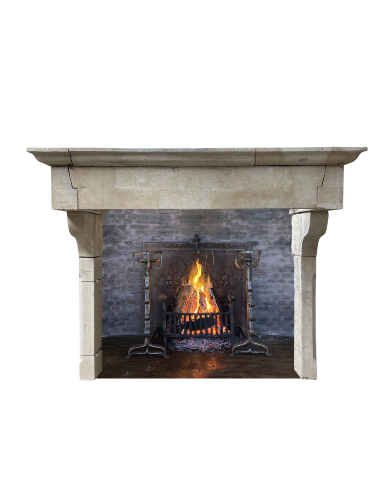 One-Off Large French Stone Mantelpiece