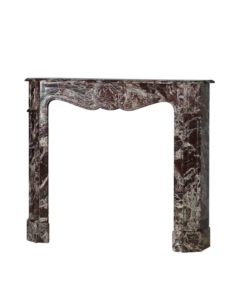 French Pompadour Fireplace Surround