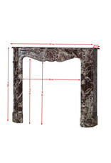 Maison Leon Van den Bogaert Französische Pompadour-Kaminmaske