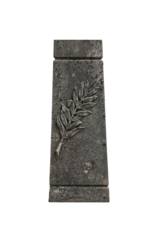 Maison Leon Van den Bogaert Columna De Piedra Con Palmera