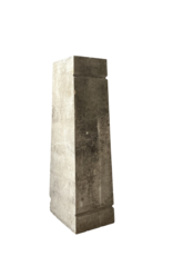 Maison Leon Van den Bogaert Columna De Piedra Con Palmera
