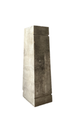 Stone Column with Palm