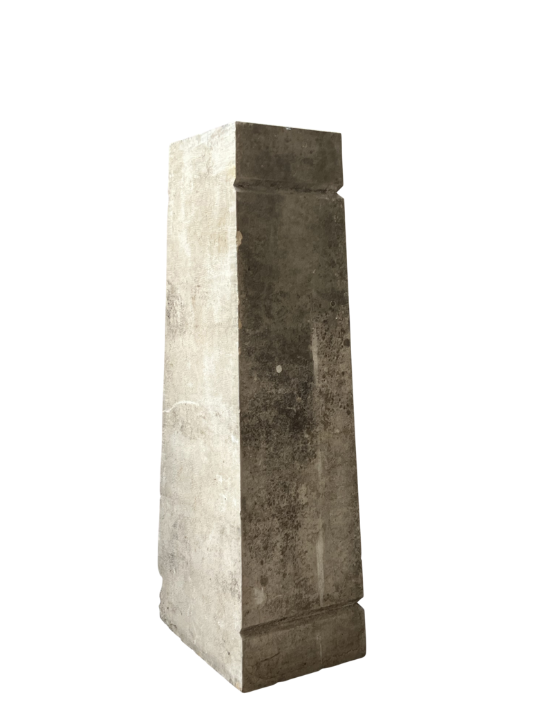 Stone Column with Palm