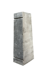 Maison Leon Van den Bogaert Columna De Piedra Con Palmera