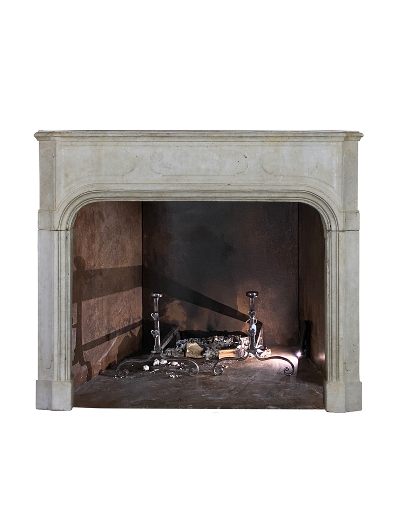 Maison Leon Van den Bogaert 18th Century City Palace Stone Fireplace Surround