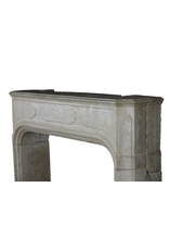 18th Century City Palace Stone Fireplace Surround