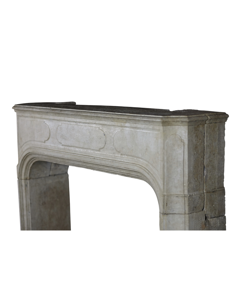 18th Century City Palace Stone Fireplace Surround