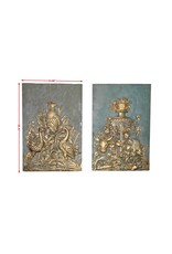 Maison Leon Van den Bogaert Belgian Prins Karel Antique Wooden Wall Panels