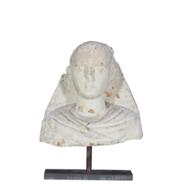 Maison Leon Van den Bogaert Busto Antiguo De Piedra Caliza