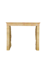 French Louis Philippe Period Stone Fireplace Mantle