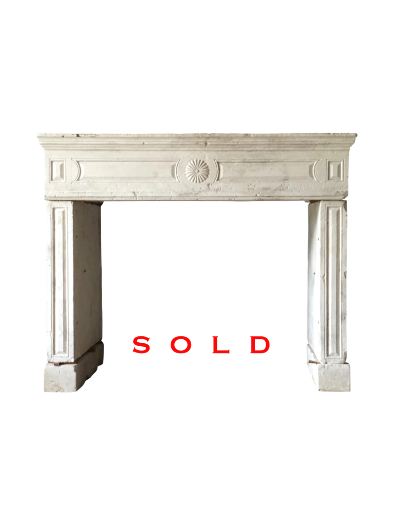 Classic Timeless French Limestone Fireplace Surround