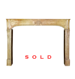 Maison Leon Van den Bogaert Chic Francés Antiguo Chimenea De Piedra Surround