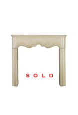Maison Leon Van den Bogaert Chic French Antique Fireplace Surround