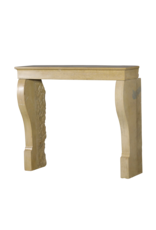 Maison Leon Van den Bogaert Minimal Stone Fireplace Surround