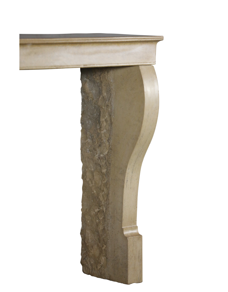 Maison Leon Van den Bogaert Minimal Stone Fireplace Surround