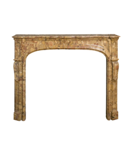 Maison Leon Van den Bogaert Small French Pearl Vintage Fireplace Surround