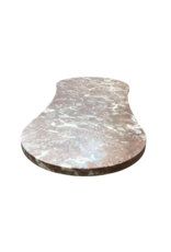 Maison Leon Van den Bogaert Tablero De Mesa De Mármol Con Forma Fuera De Línea De 145 Cm De Largo