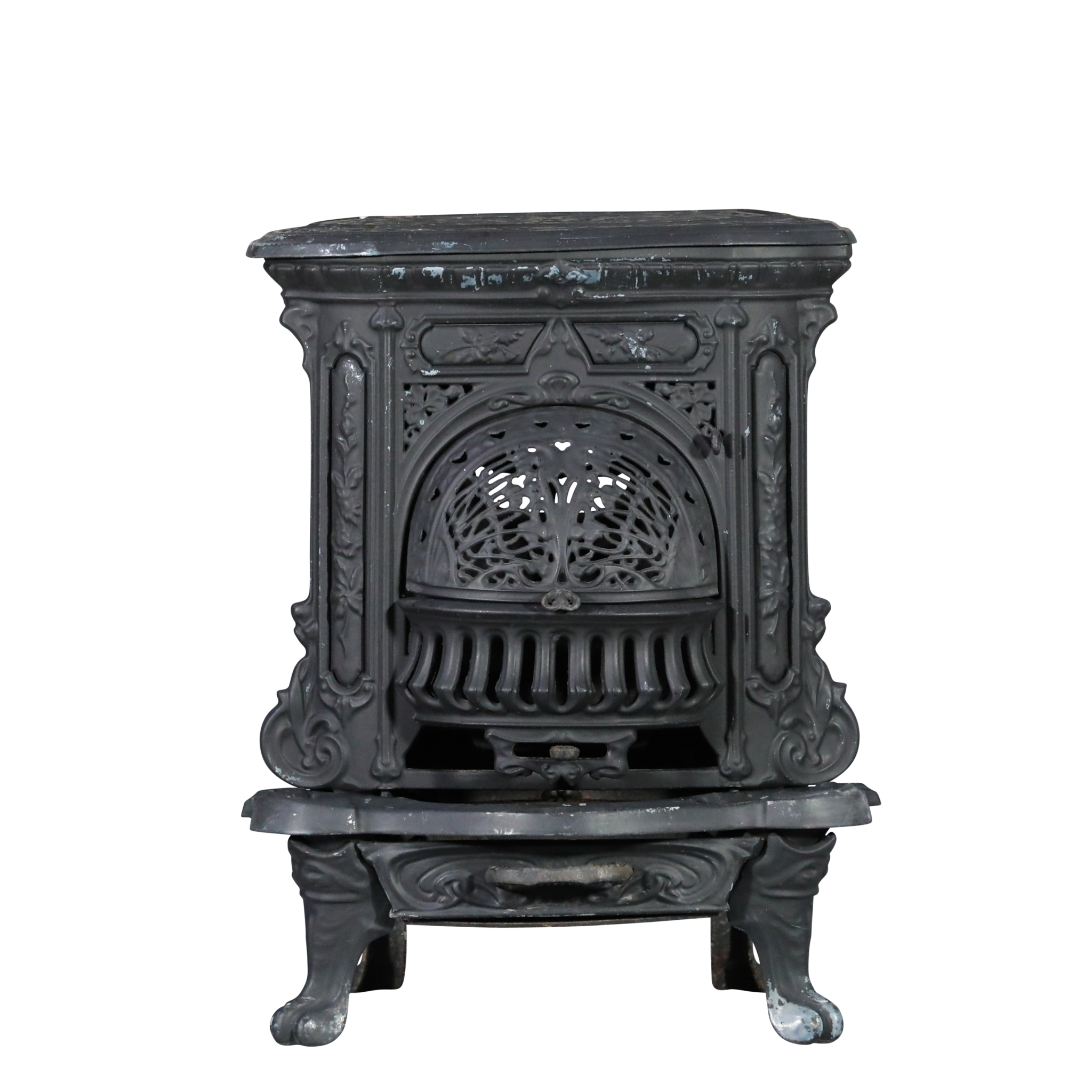 Small Cast Iron Stove The Antique Fireplace Bank