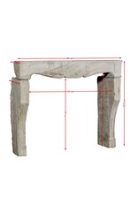 Maison Leon Van den Bogaert Rustic French Feeling Stone Fireplace