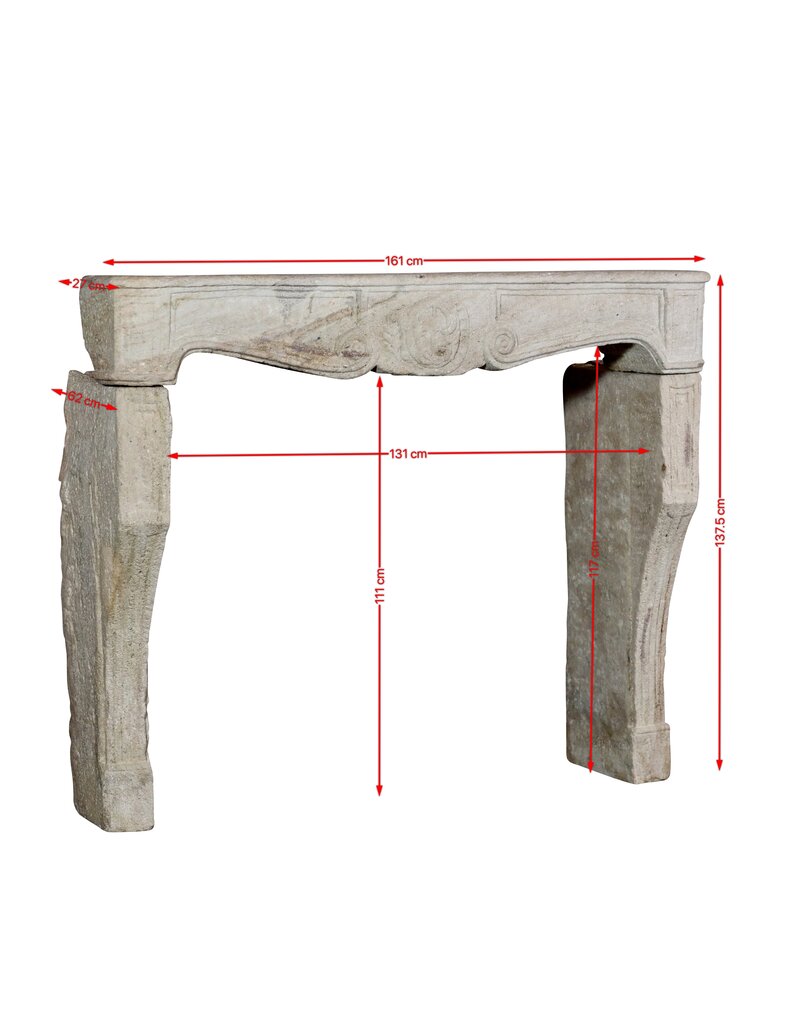 Maison Leon Van den Bogaert Rustic French Feeling Stone Fireplace