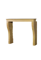 Maison Leon Van den Bogaert Elegant Corton Stone Fireplace