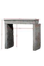 Minimal Statement Fireplace Surround From France