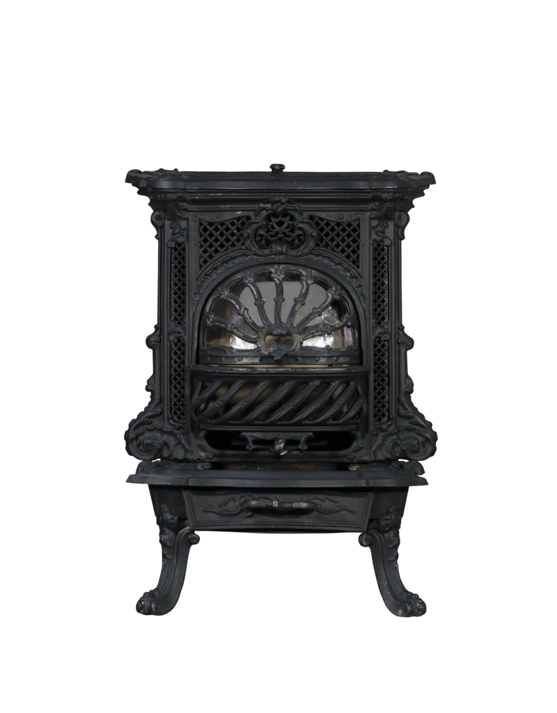 Maison Leon Van den Bogaert Antique Cast Iron Stove