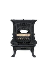 Maison Leon Van den Bogaert Antique Cast Iron Stove