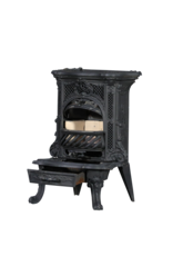Maison Leon Van den Bogaert Antique Cast Iron Stove