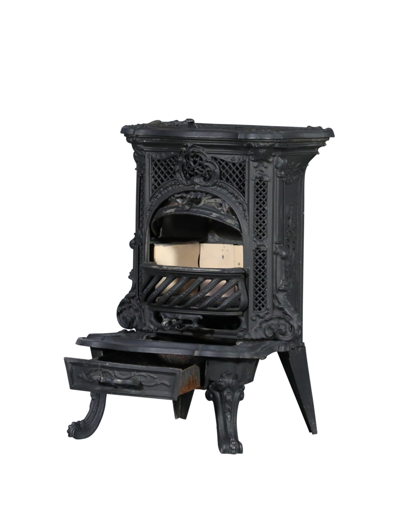 Maison Leon Van den Bogaert Antique Cast Iron Stove