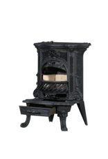 Maison Leon Van den Bogaert Antique Cast Iron Stove
