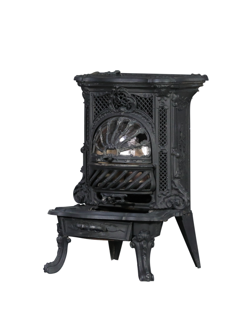 Maison Leon Van den Bogaert Antique Cast Iron Stove
