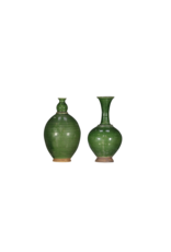 Maison Leon Van den Bogaert Paire De Vases Décoratifs