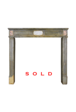 Maison Leon Van den Bogaert Antique Fireplaces & Vintage Architectural Elements Timeless Stone Fireplace With Patina