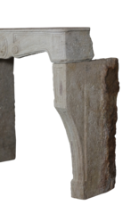 Maison Leon Van den Bogaert Rustic French Feeling Stone Fireplace