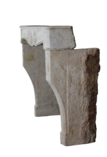 Maison Leon Van den Bogaert Rustic French Feeling Stone Fireplace