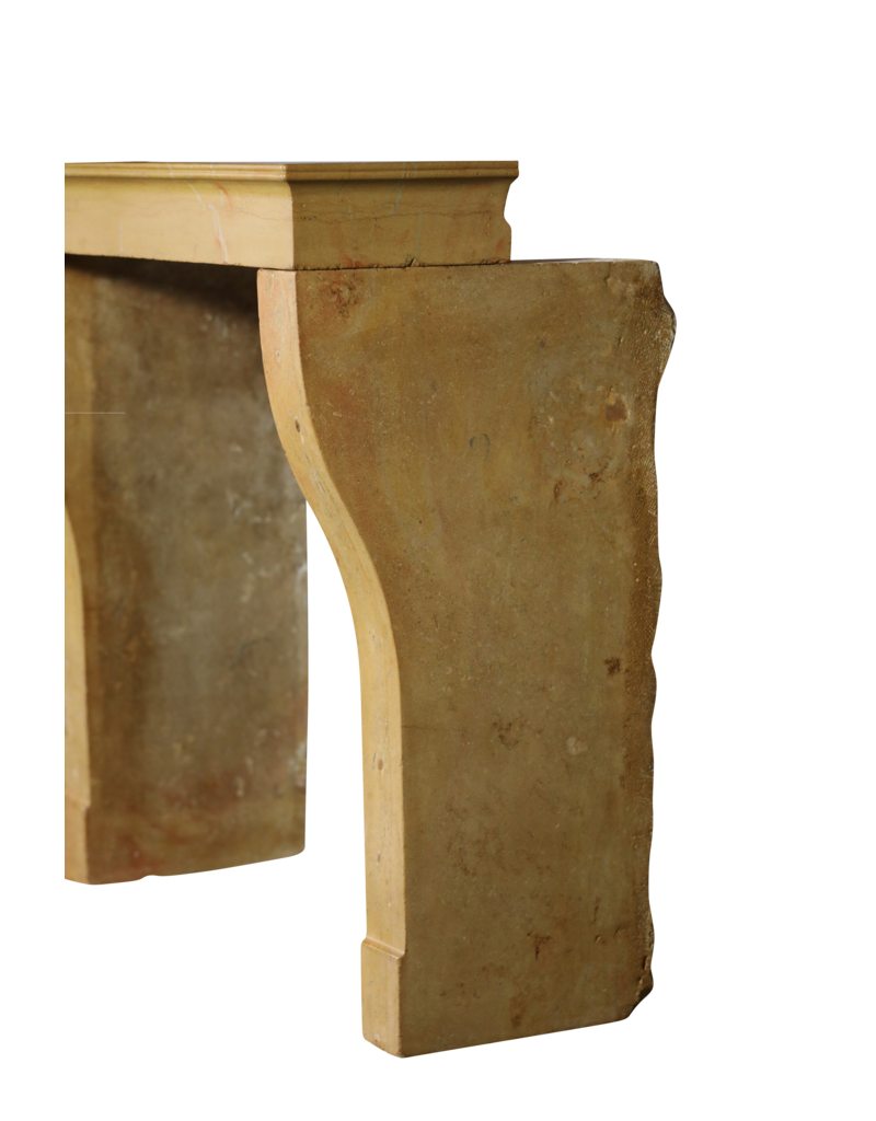 Maison Leon Van den Bogaert Eleganter französischer Steinkamin