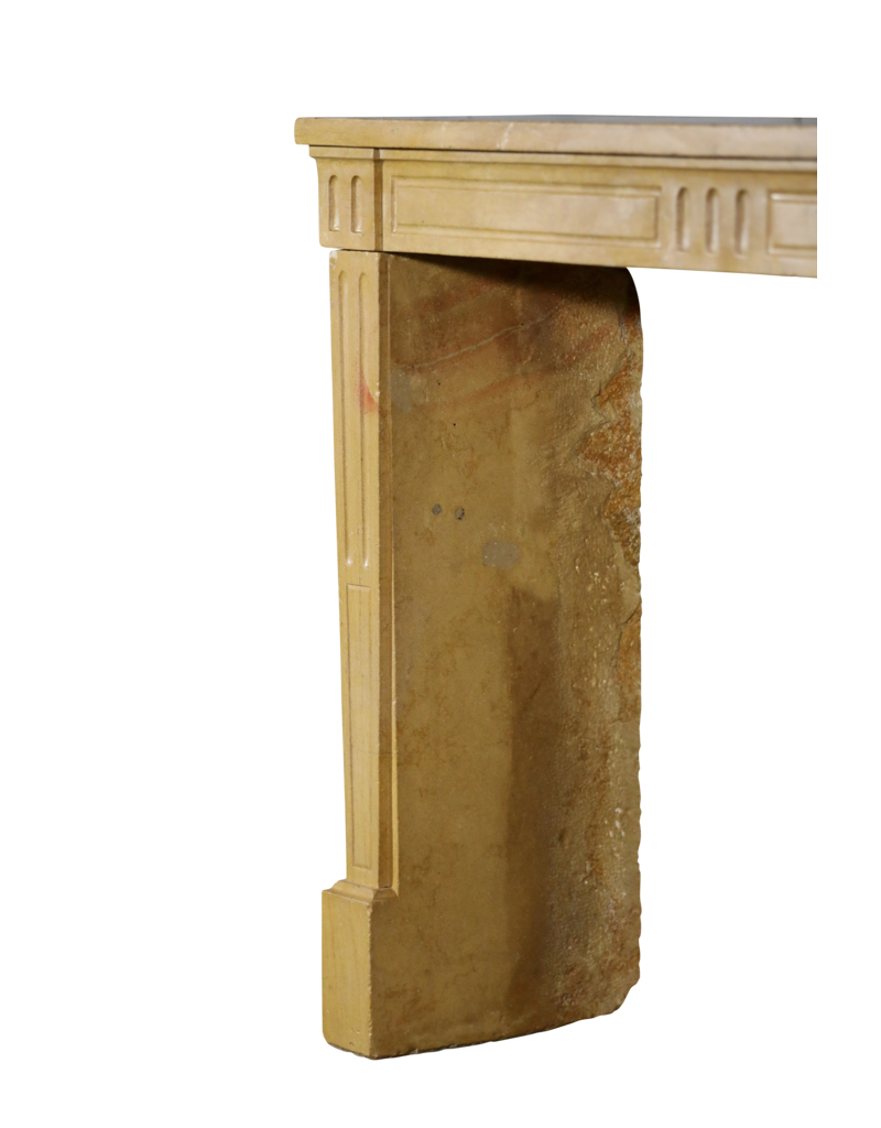 Maison Leon Van den Bogaert Chimenea De Piedra Color Miel Estilo Luis XVI