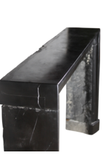 Black Belgian Marble Bolection Fireplace Surround