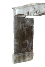 Maison Leon Van den Bogaert 18th Century Bicolour Stone Fireplace
