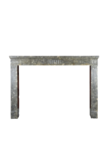 Maison Leon Van den Bogaert Timeless Chic French Fossil Stone Fireplace Surround