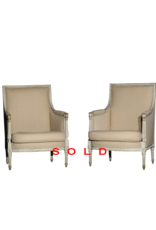 Pair of Louis XVI Style Seats