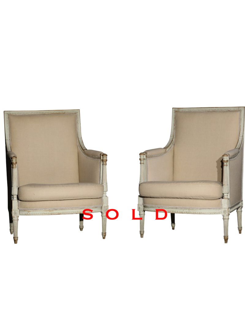 Pair of Louis XVI Style Seats