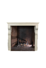 Maison Leon Van den Bogaert Französischer Kamin aus Kalkstein