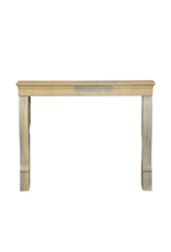 Maison Leon Van den Bogaert Small Burgundian Fireplace In Bicolor Stone