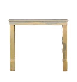 Maison Leon Van den Bogaert Elegante Tweekleurige Franse Stenen Haard