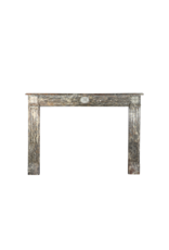 Classic Belgian Marble Antique Fireplace Surround