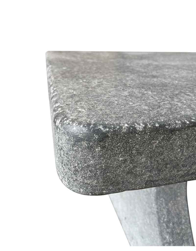 Robust Belgian Bluestone Outdoor Table