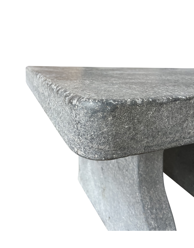 Robust Belgian Bluestone Outdoor Table