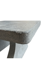 Maison Leon Van den Bogaert Robuster belgischer Blaustein-Gartentisch